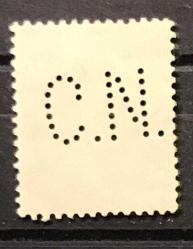 ESKİ MISIR PULU DAMGALI PERFİNLİ, p68c