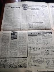 Halka ve Olaylara Tercüman Gazetesi - Turkish Newspaper - 27 Mart 1969 - Pakistan'da idareyi devralan Yahya Han ordunun siyasi ihtirası yoktur dedi - Türkiye Spor yazarları yarışmasında 8 branşta 5 Birincilik bir 2.lik ve üç 3.lük kazandık - İslam Çupi müsabaka yazısı kolunda Necmi Tanyolaç fıkra kolunda birincilik kazanmıştır Fotoğrafı - Almanya'ya gidecek işçinin parasını işyeri ödeyecek - Malatya milletvekili Hamido Celal Bayar'ın yolundayım dedi - DEVA 100 milyon sermayeli DEVSAN şirketini kurdu - Opera binasının açılışına doğru operacıların kaprisi yazan Halit Fahri Ozansoy - Parti liderleri ile karikatürlü röportaj konuşan ve çizen Semih Balcıoğlu - at arabaları ile yürüyüş yapıldı - Romanya devlet başkanı Nicolae Ceausescu İstanbul'da - Galatasaray 2 Eskişehirspor 1 - Türkiye kupası'ndan bir kodaman daha düştü - Cemal Kamacı bu akşam Duranti karşısında Fotoğrafı - Bursaspor Feriköy'ü zorlukla eleyebildi Fotoğrafı - Toto 1 milyar 341 bin lira gelir elde etti - Sanlı Sarıalioğlu