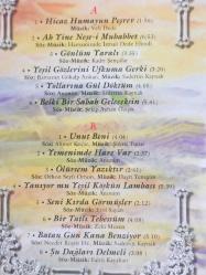 Muazzez Ersoy - Nostalji 6 Müzik Kaseti