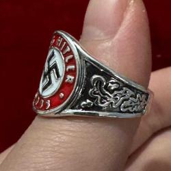 WW2 Nazi Almanyası Yüzük  / 10 Numara Ölçü #1