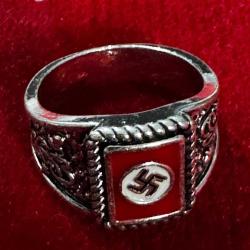 WW2 Nazi Almanyası Yüzük / 10 Numara Ölçü #2