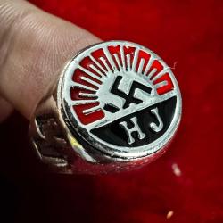 WW2 Nazi Almanyası Yüzük / 10 Numara Ölçü #3