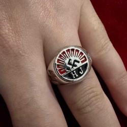 WW2 Nazi Almanyası Yüzük / 10 Numara Ölçü #3