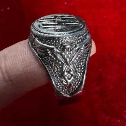 WW2 Nazi Almanyası Yüzük / 10 Numara Ölçü  #4