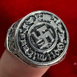 WW2 Nazi Almanyası Yüzük / 10 Numara Ölçü  #6