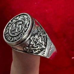 WW2 Nazi Almanyası Yüzük / 10 Numara Ölçü  #6