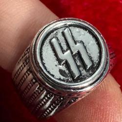WW2 Nazi Almanyası Yüzük / 10 Numara Ölçü  #8