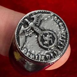 WW2 Nazi Almanyası Yüzük / 10 Numara Ölçü  #9