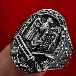 WW2 Nazi Almanyası Yüzük  / 10 Numara Ölçü #10