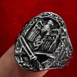 WW2 Nazi Almanyası Yüzük  / 10 Numara Ölçü #10