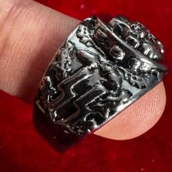 WW2 Nazi Almanyası Yüzük / 10 Numara Ölçü  #11