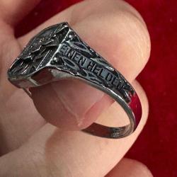 WW2 Nazi Almanyası Yüzük / 10 Numara Ölçü  #12