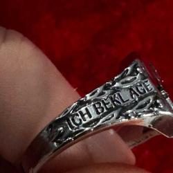 WW2 Nazi Almanyası Yüzük / 10 Numara Ölçü  #12