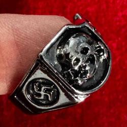WW2 Nazi Almanyası Yüzük / 10 Numara Ölçü  #13
