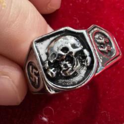 WW2 Nazi Almanyası Yüzük / 10 Numara Ölçü  #13