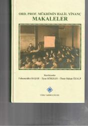 ORD.PROF. MÜKRİMİN HALİL YİNANÇ MAKALELER
