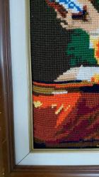 El İşçiliği Etamin Tablo – Klasik Kadın Figürü (46x56 cm)