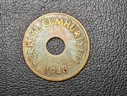 1948 YILINA AİT 1 KURUŞ ÇÇT TCM 1827