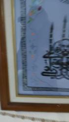 Osmanlı Üslubunda Hat Sanatı – El Boyaması Cam Altı Tablo