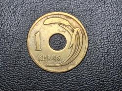 1950 YILINA AİT 1 KURUŞ ÇÇT TCM 1645