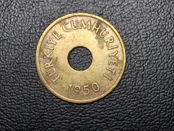 1950 YILINA AİT 1 KURUŞ ÇÇT TCM 1800