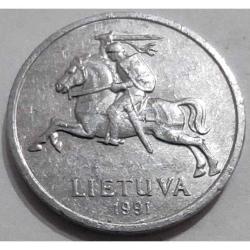Litvanya 1 Centas 1991 - 