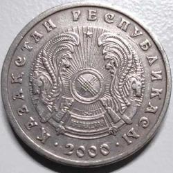 Kazakistan 20 Tenge 2000 - Mitolojik Kanatlı At (Tulpar) Armalı - Erken Dönem Tenge - Koleksiyonluk Para