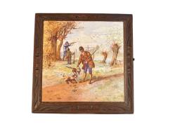 1900 Başları Laternalı Üst Kısmı Porselen Nihale - porselen kısımda çatlak mevcuttur