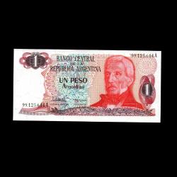 ARJANTİN (1983-1984) - 1 Peso Argentino (ÇİL 10/10)