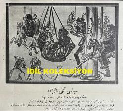 Osmanlıca Karagöz Mizah Dergisi-Gazetesi, Orijinal Dönem Basım, (Ottoman Magazine-Newspaper-Journal Illustré Cara-Gueuz) - 30 Eylül 1925 - Sayı: 1830 - Hicri: 11 Rebiülevvel 1344 - Rumi: 30 Eylül 1341 - Karikatür: Etme Be Keşiş, Var Bunda Bir İş! 