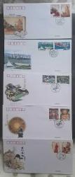 Çin halk Cumhuriyeti 13 ADET 2008  FDC VE HATIRA  ZARFLARI ,Çok Nadir.