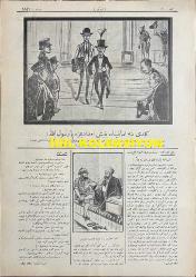 Osmanlıca Karagöz Mizah Dergisi-Gazetesi, Orijinal Dönem Basım, (Ottoman Magazine-Newspaper-Journal Illustré Cara-Gueuz) - 28 Kasım 1925 - Sayı: 1847 - Hicri: 11 Cemaziyelevvel 1344 - Rumi: 28 Teşrin-i Sani 1341 - Karikatür: Cemiyet-i Akvam mı, Kukla Oyunu mu? 