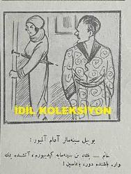 Osmanlıca Karagöz Mizah Dergisi-Gazetesi, Orijinal Dönem Basım, (Ottoman Magazine-Newspaper-Journal Illustré Cara-Gueuz) - 28 Kasım 1925 - Sayı: 1847 - Hicri: 11 Cemaziyelevvel 1344 - Rumi: 28 Teşrin-i Sani 1341 - Karikatür: Cemiyet-i Akvam mı, Kukla Oyunu mu? 