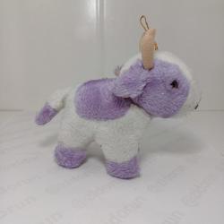 Asılabilir Milka Stili Mor İnek Peluş