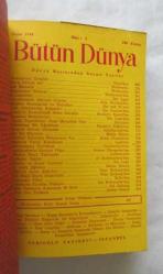 BÜTÜN DÜNYA Siyasi Mecmua, 1948 - Ocak 1966, Sayı: 1-6, 12, 31, 37, 38, 40, 41, 45, 46, 47, 48, 49, 50, 51, 53, 54, 56, 58, 62, 66, 73 vd. [59 ADET]