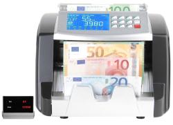 Plus Silver Pro Mix Karışık Para Sayma Makinesi ve Sahte Yakalama - Tl ve Euro Karışık - Usd Adet Sayım - Müşteri Ekranı