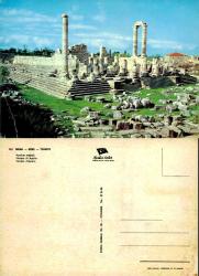DİDİM SÖKE Apollon Mabedi  Kartpostal Şehir Kartpostalı  Keskin Color 753 - Sol altta hafif kırık