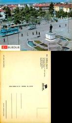 Burdur Kartpostal Şehir Kartpostalı  Keskin Color 2630