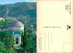 BURSA Yeşil Türbe Kartpostal Şehir Kartpostalı  Keskin Color 552