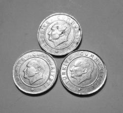 721// 25 Kuruş (2014,15,16) 3'lü set