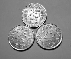 721// 25 Kuruş (2014,15,16) 3'lü set