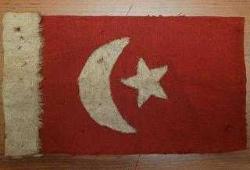 LOT.6 » ASKER GÖĞÜS CEBİ BAYRAĞI. EL DİKİMİ. NADİRATTAN.