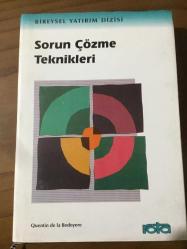 SORUN ÇÖZME TEKNİKLERİ ciltli şömizli
