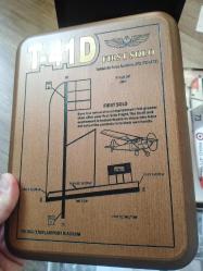 Hava harp okulu plaket