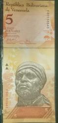 Venezuela 2011 5 Bolivar Çil    KAĞIT PARA
