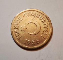 726//  25 Kuruş (1956) pirinç