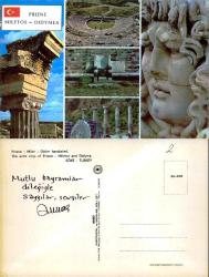 Priene Milet Didim Harabeleri Söke Şehir Kartpostalı  AND Kartpostal 35-203  2