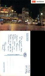 Gaziantep Gece Görünüm Kartpostal  Şehir Kartpostalı  TUNA Kartpostal 17.7.1989