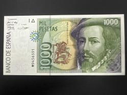 İspanya 1000 Peseta 1992. Çil-
