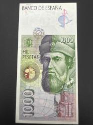 İspanya 1000 Peseta 1992. Çil-